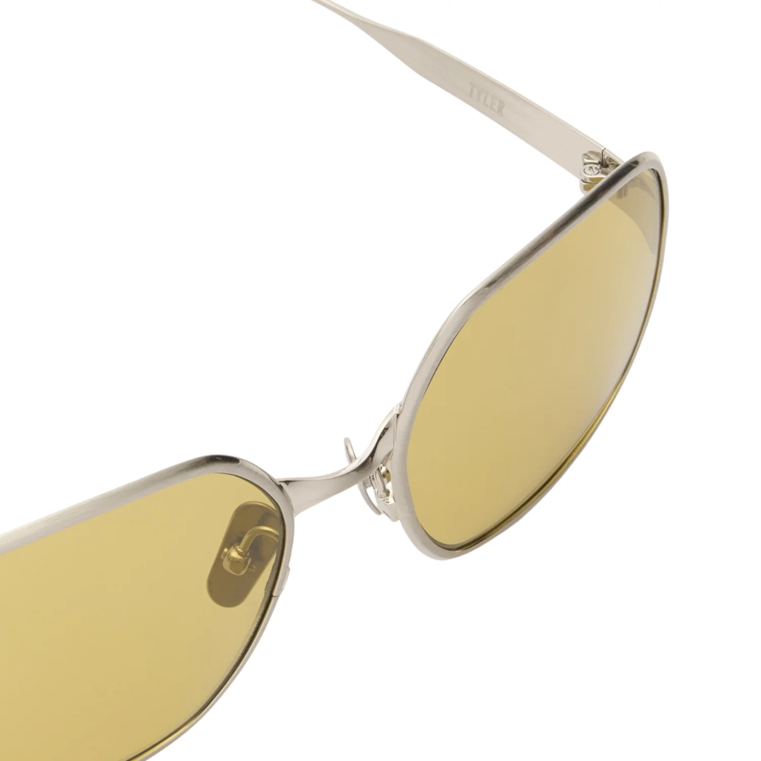 TYLER - Brushed Silver/Lime Gradient Lens - Image 3