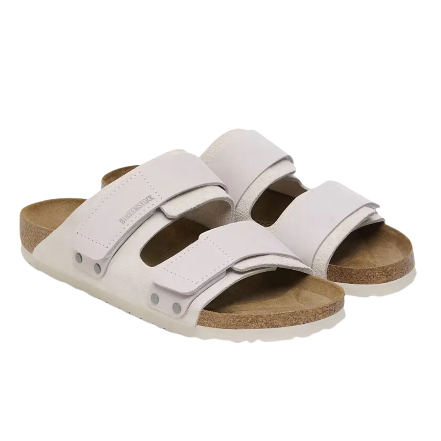 Uji Nubuck Leather/Suede - Antique White - Image 2