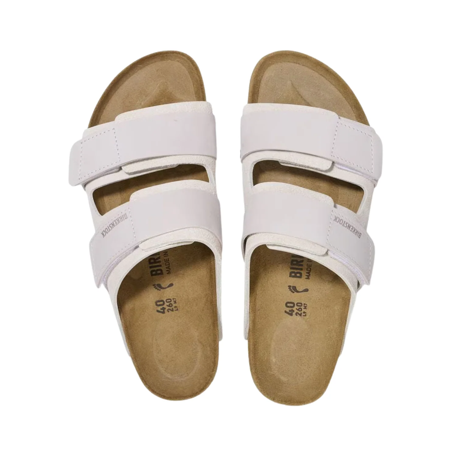 Uji Nubuck Leather/Suede - Antique White - Image 4