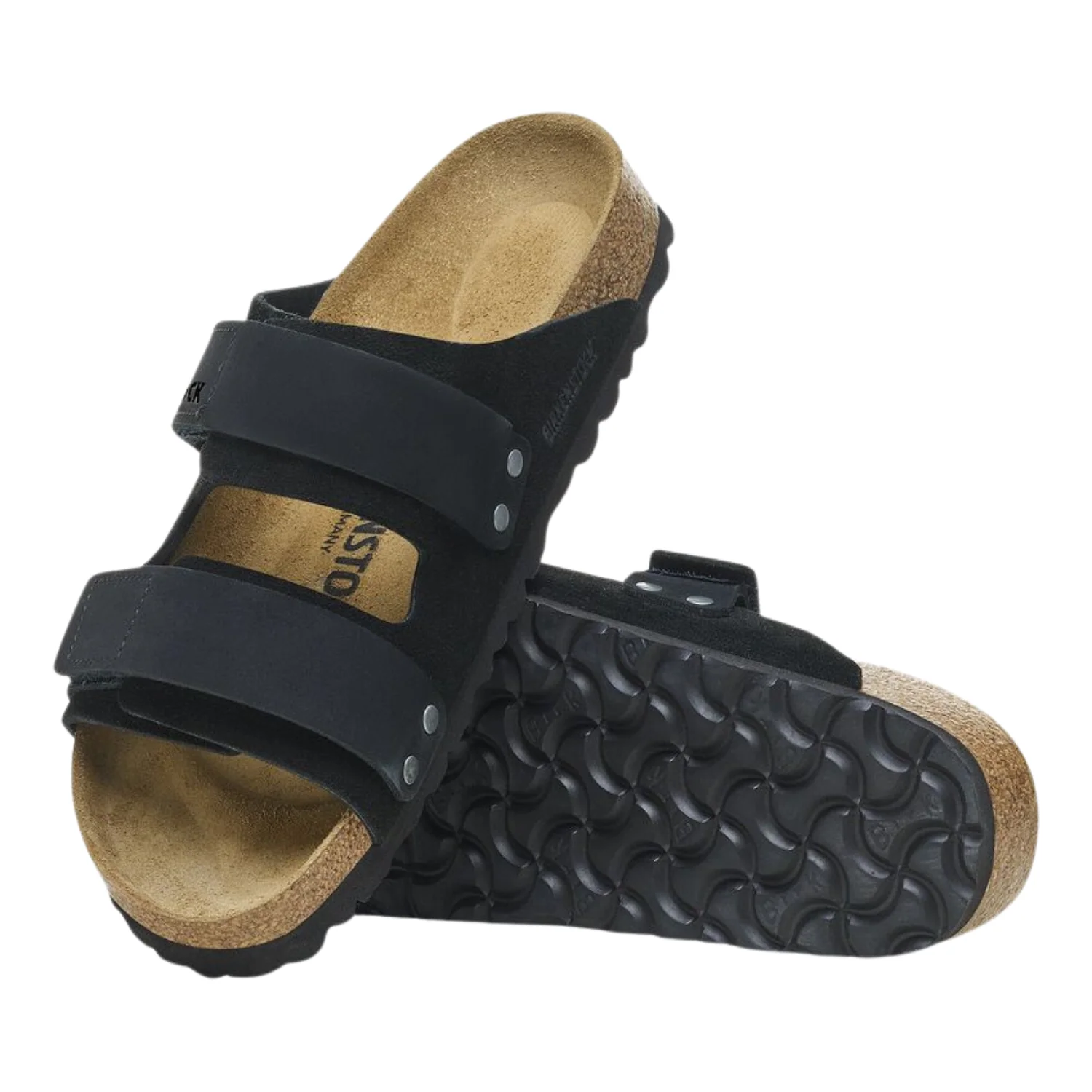 Uji Nubuck-Suede Leather - Black - Image 3