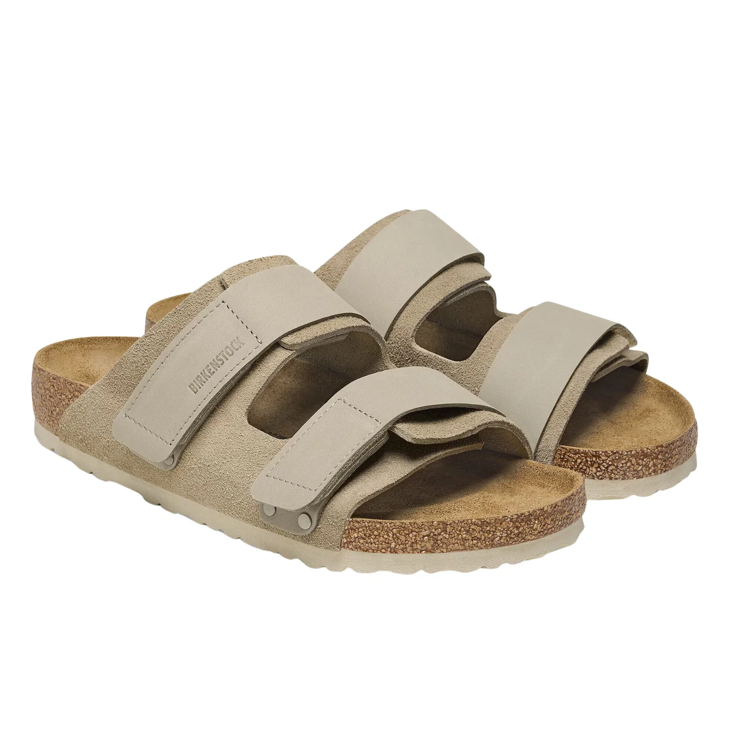 Uji Nubuck-Suede Leather - Taupe - Image 2