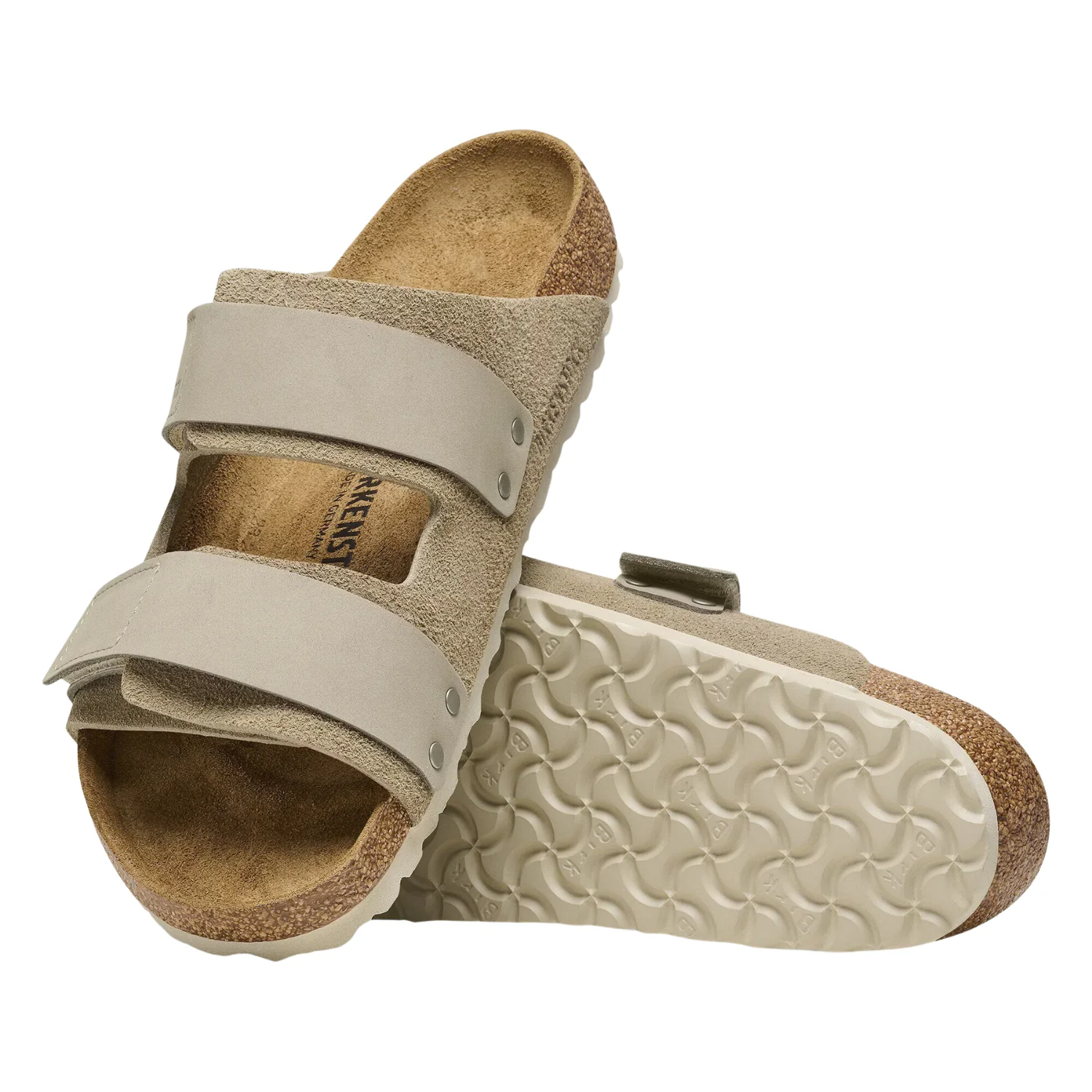 Uji Nubuck-Suede Leather - Taupe - Image 3