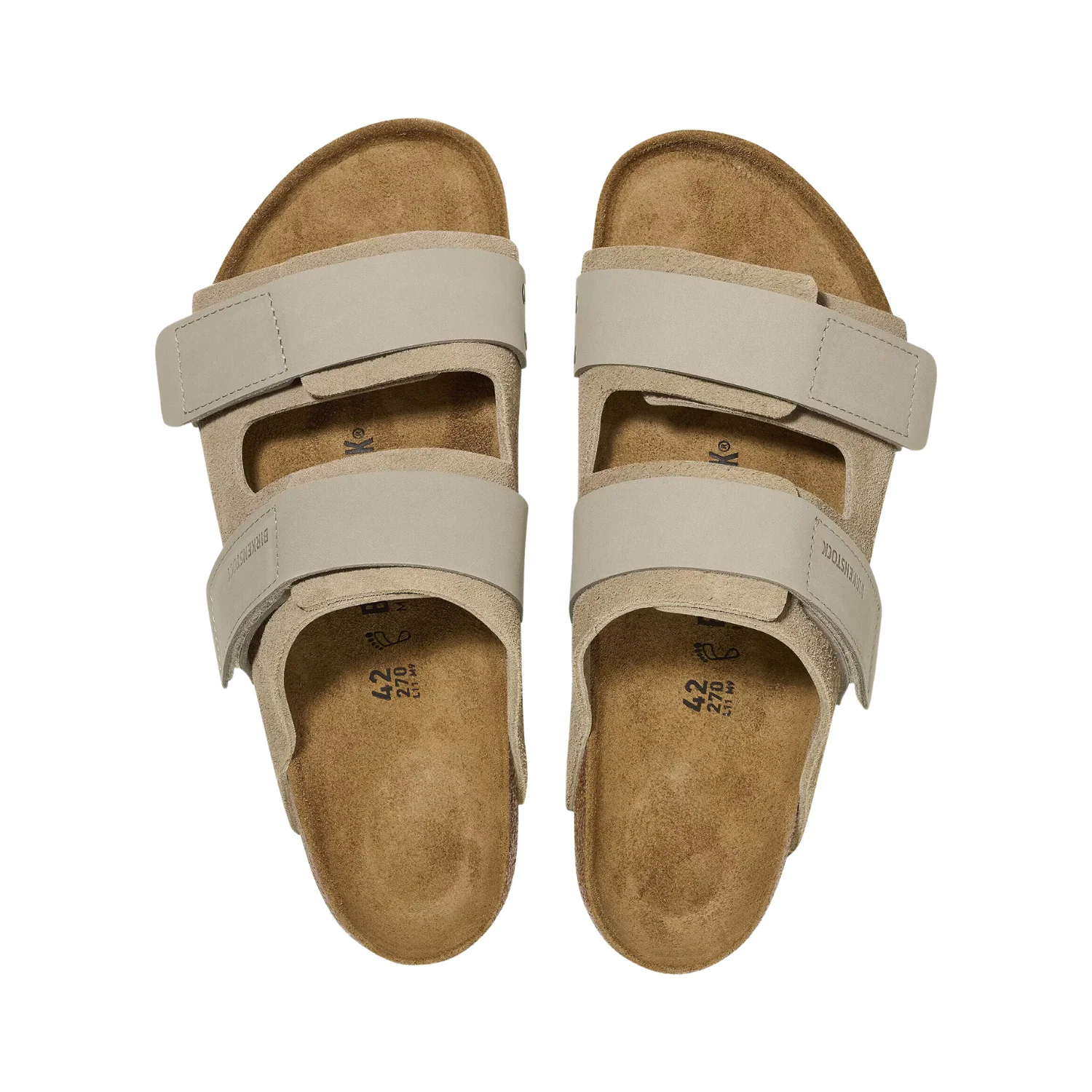 Uji Nubuck-Suede Leather - Taupe - Image 4