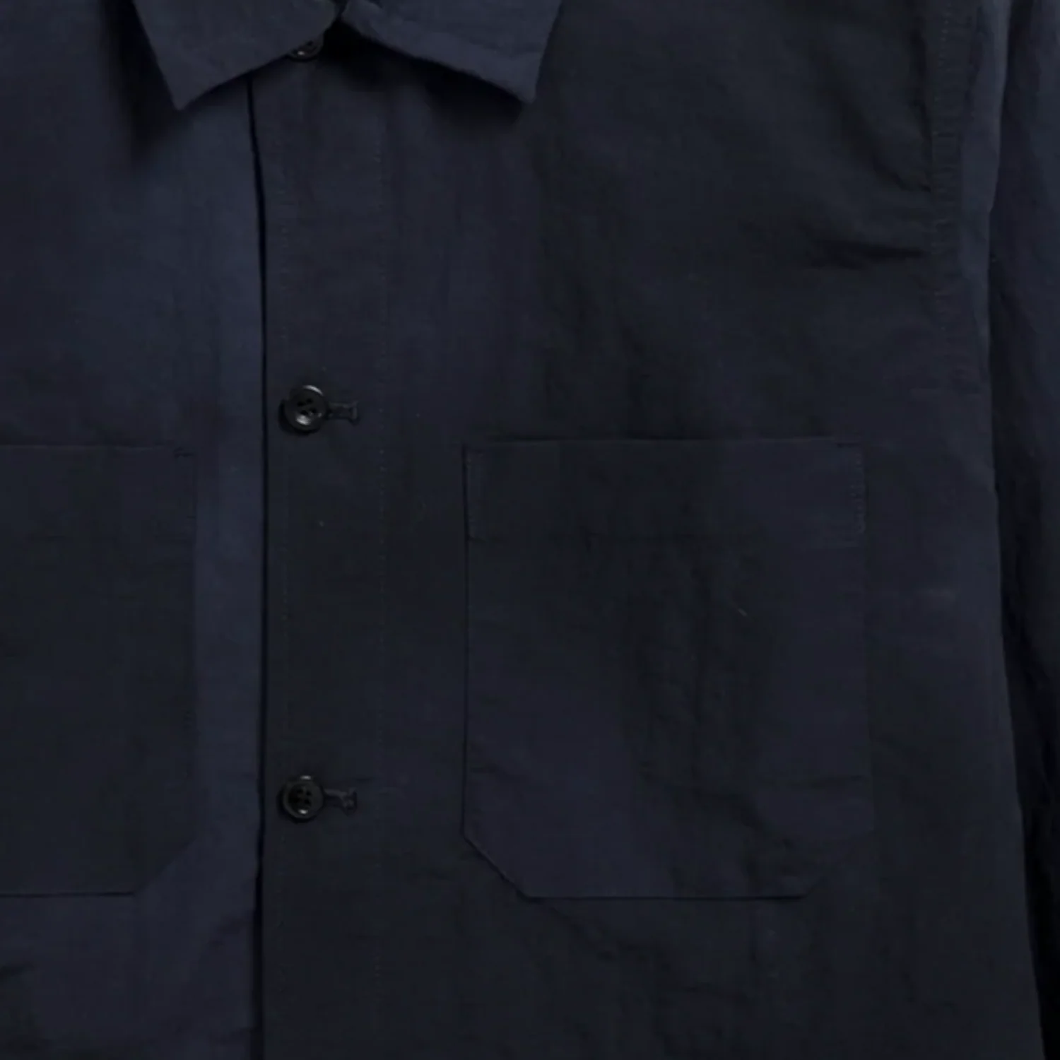 Ulrik Wave Dye Overshirt - Dark Navy - Image 3