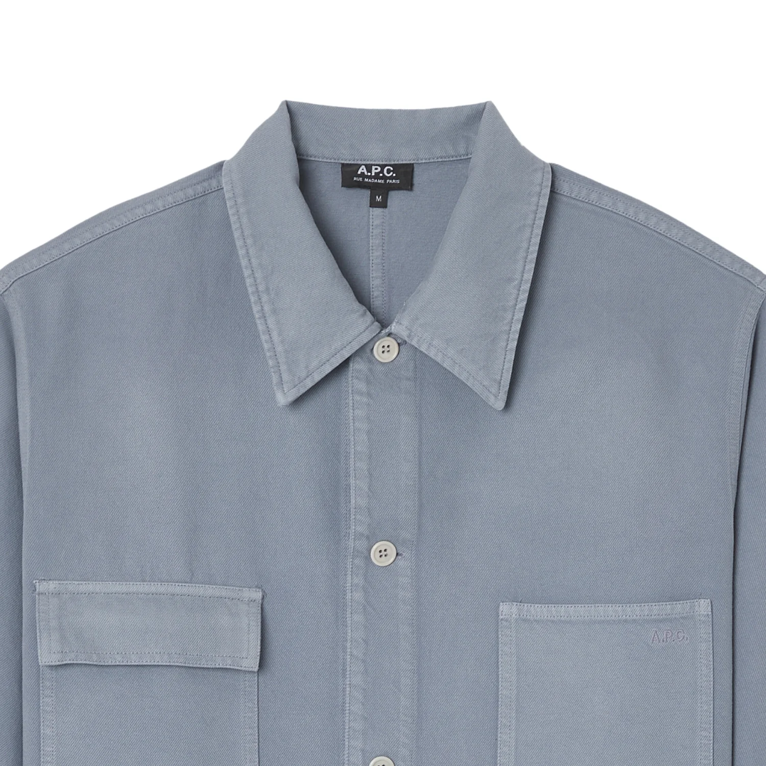 Veste Chemise - Bleu Gris - Image 2