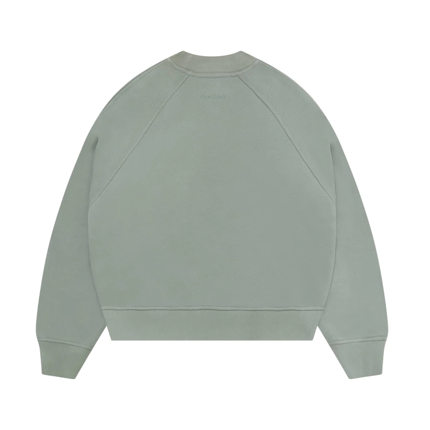 Washed Raglan Sweat - Sage - Image 2