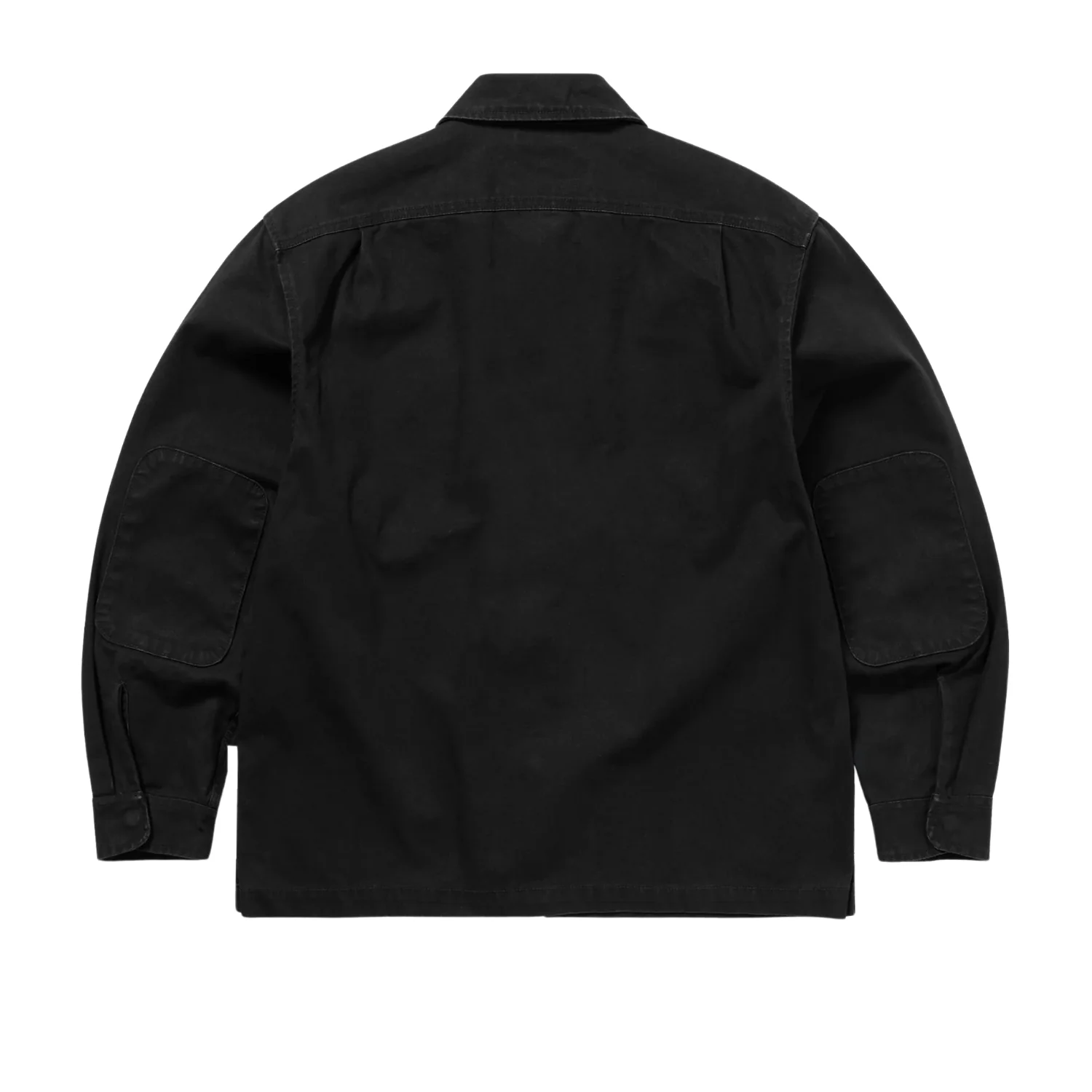Washed Zip Shirt - Black - Image 2