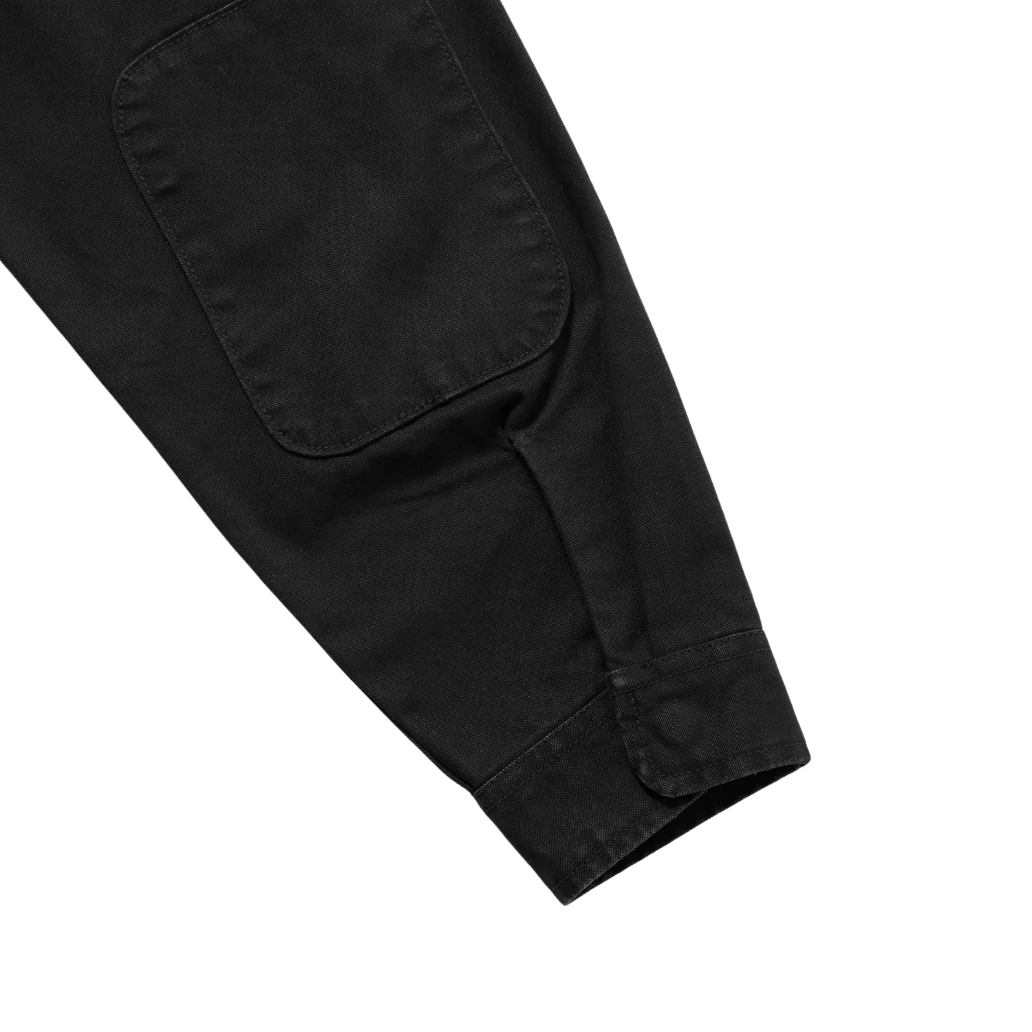 Washed Zip Shirt - Black - Image 5