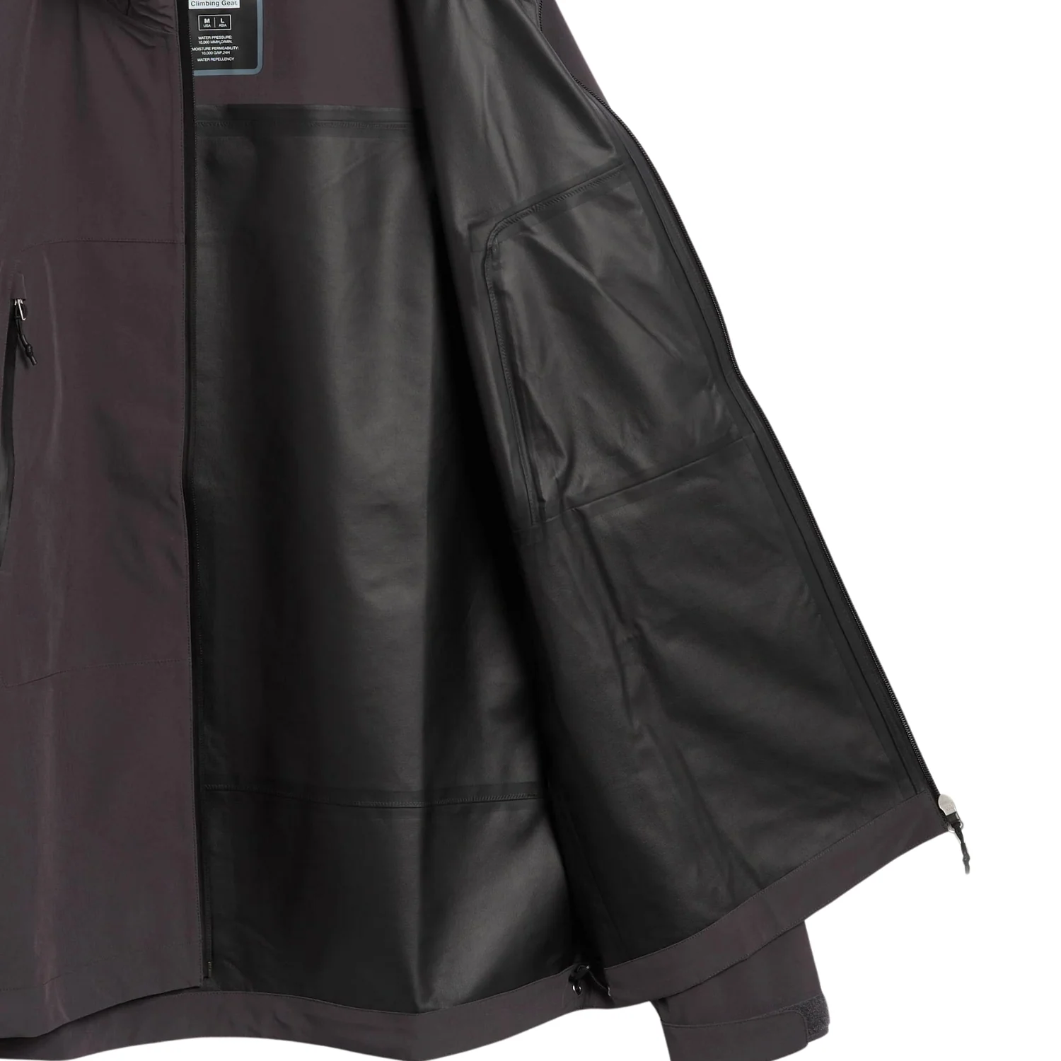 Waterproof 2L Jacket - Black - Image 3