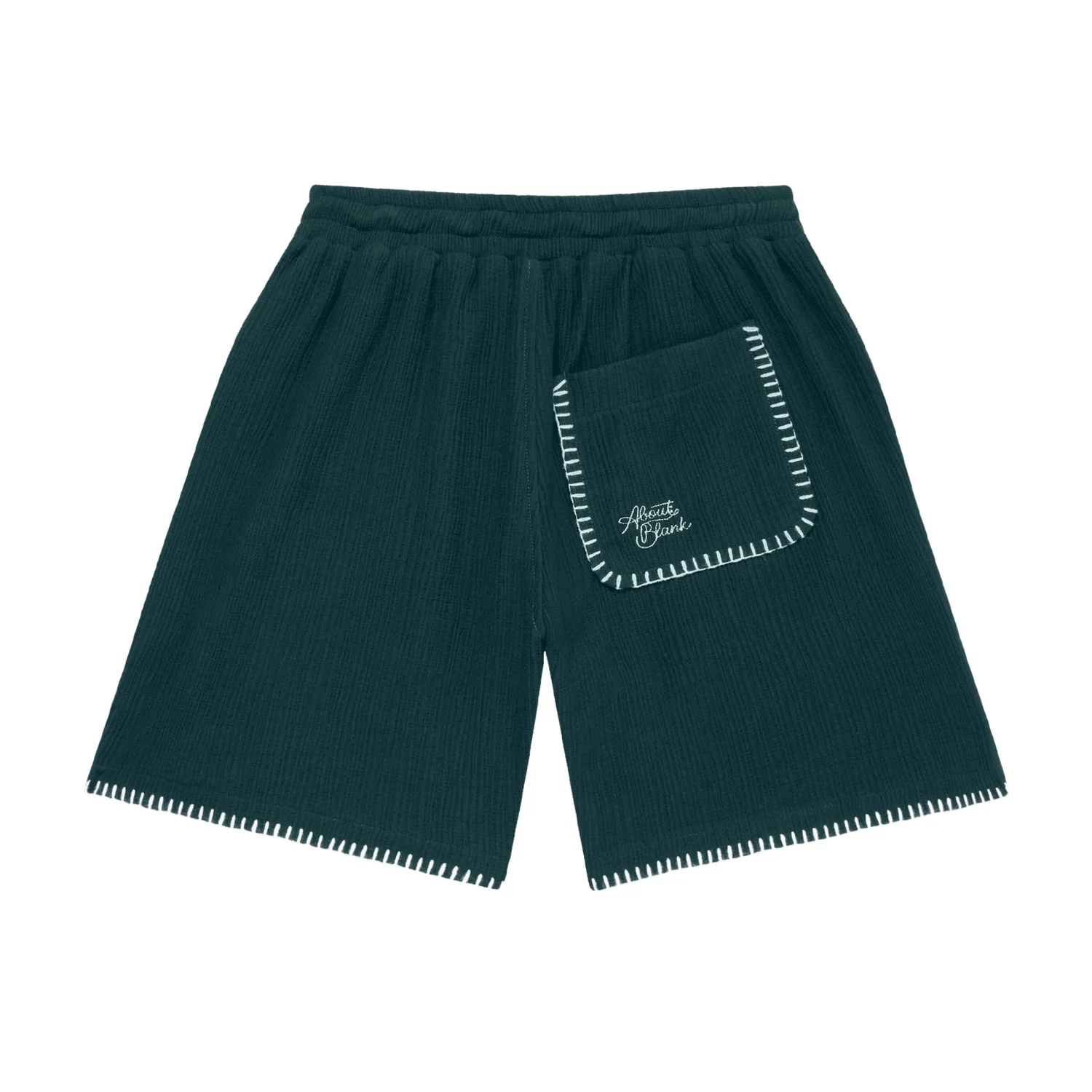 Whipstitch Short - Epsom Green/White - Image 2