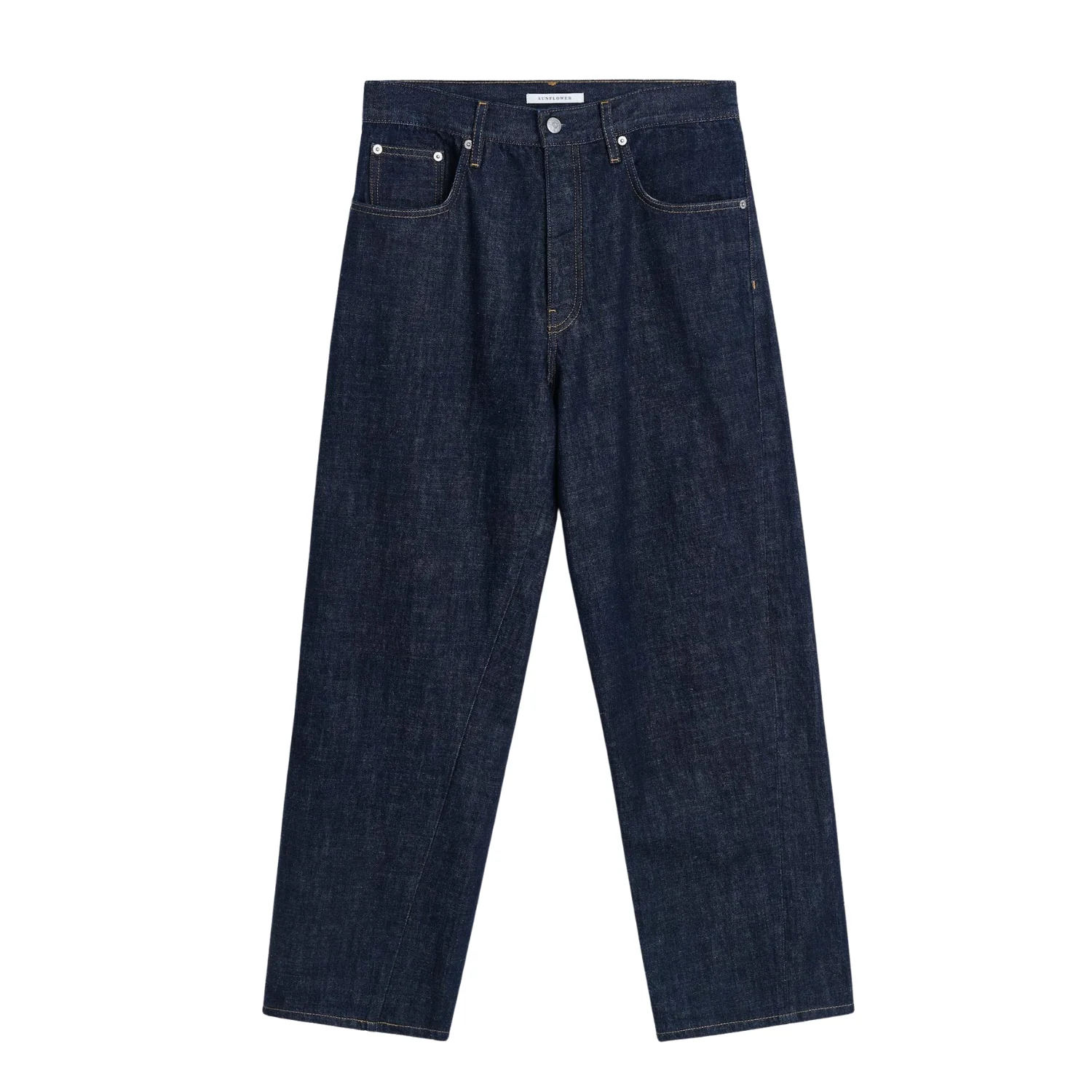 Wide Twist - Simple Rinse Blue