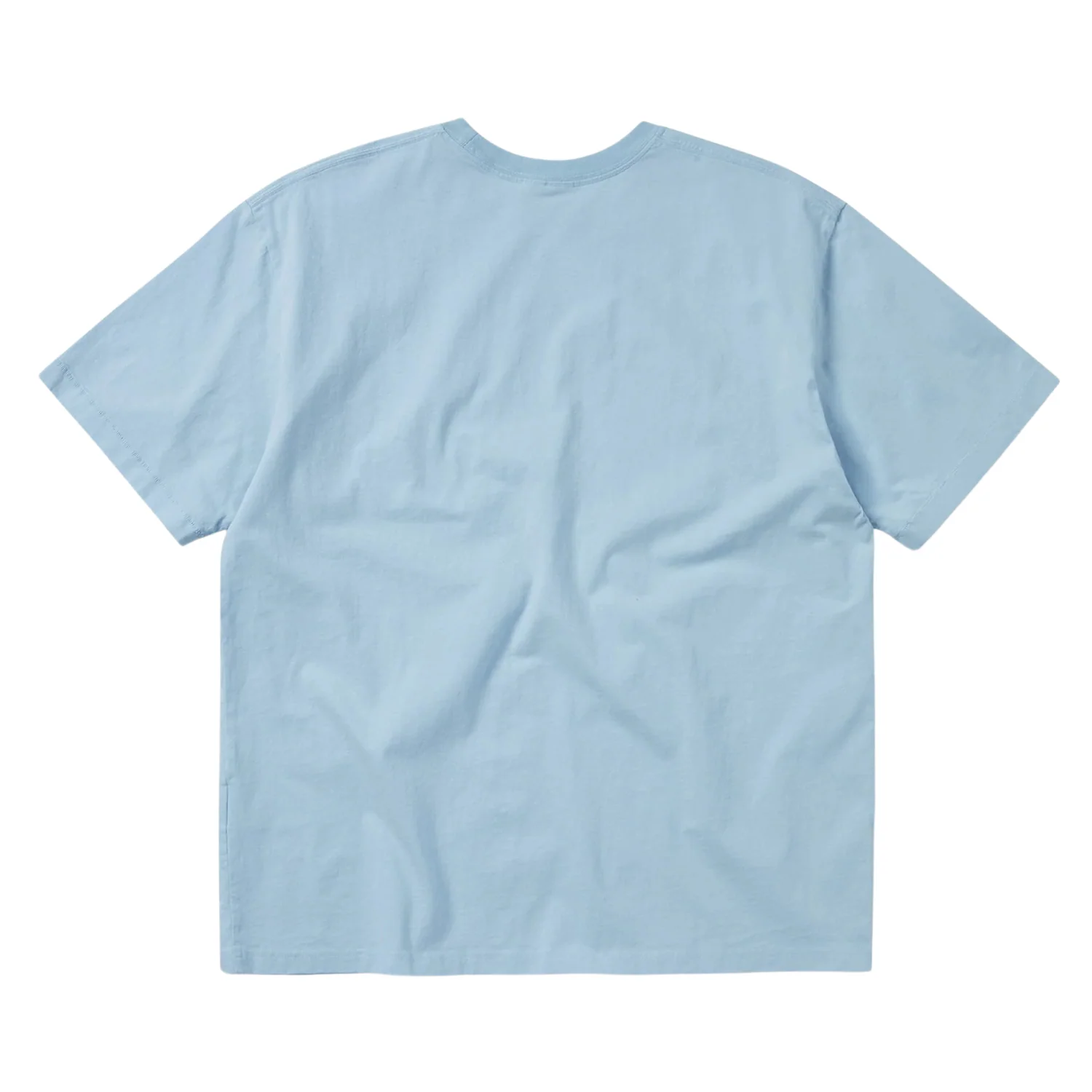 Yellow Cat Tee - Sky Blue - Image 2