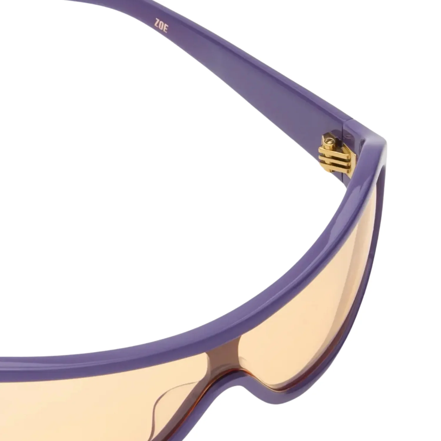 ZOE - Solid Lilac/Orange Lens Blue Light Lens - Image 3